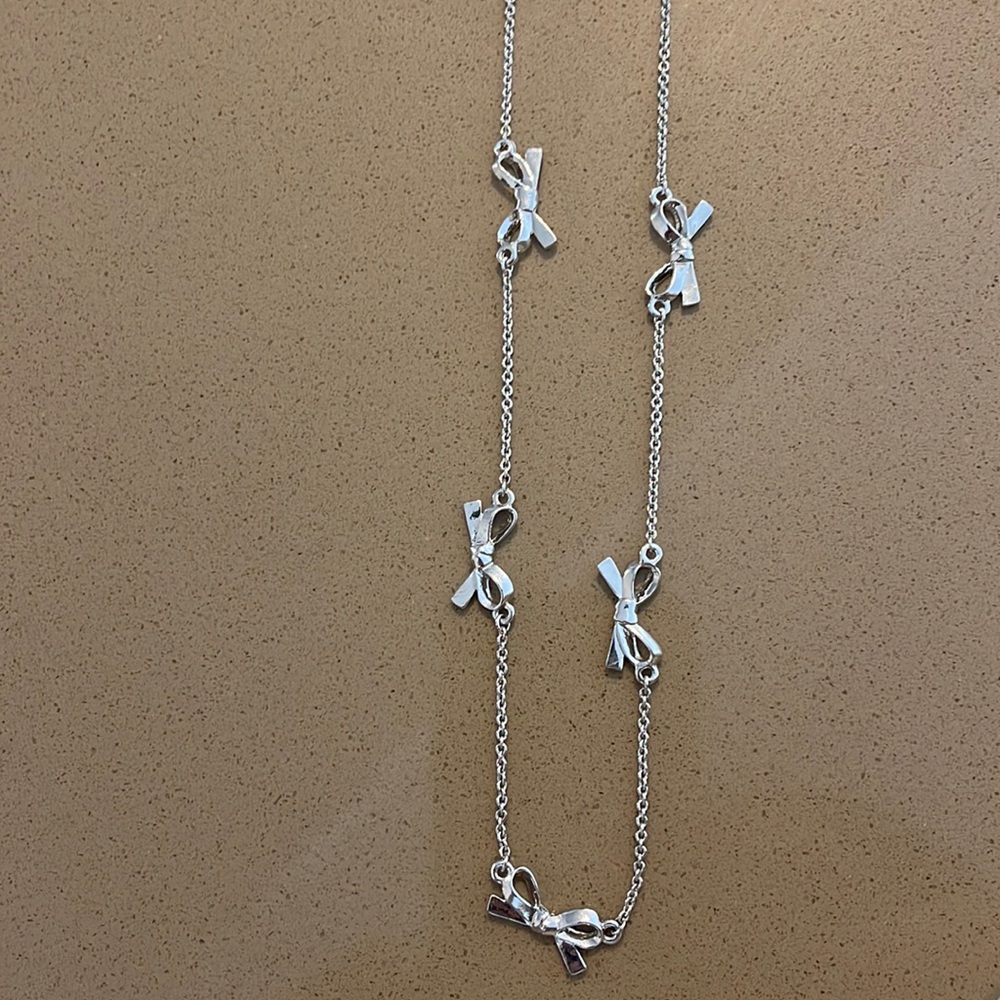 Kate Spade bow necklace